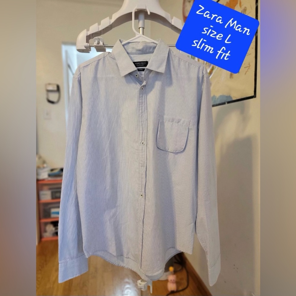 ZARA men’s collared shirt LIKE NEW